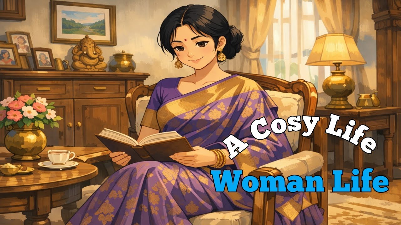 A Cosy Life 😊! Daily Work, Random Work, Shown by Ghibli Art Style 👍! ASMR... 