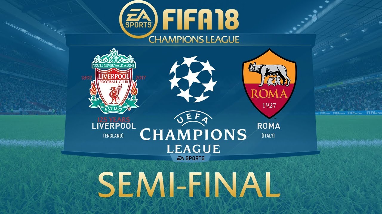 FIFA 18 Liverpool vs AS Roma | Champions League 2017/18 | PS4 Full Match