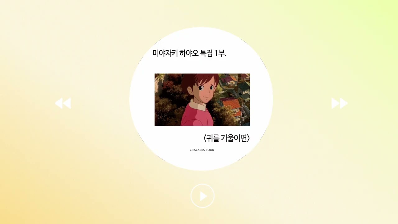 112화. [미야자키 하야오 특집 01] 귀를 기울이면