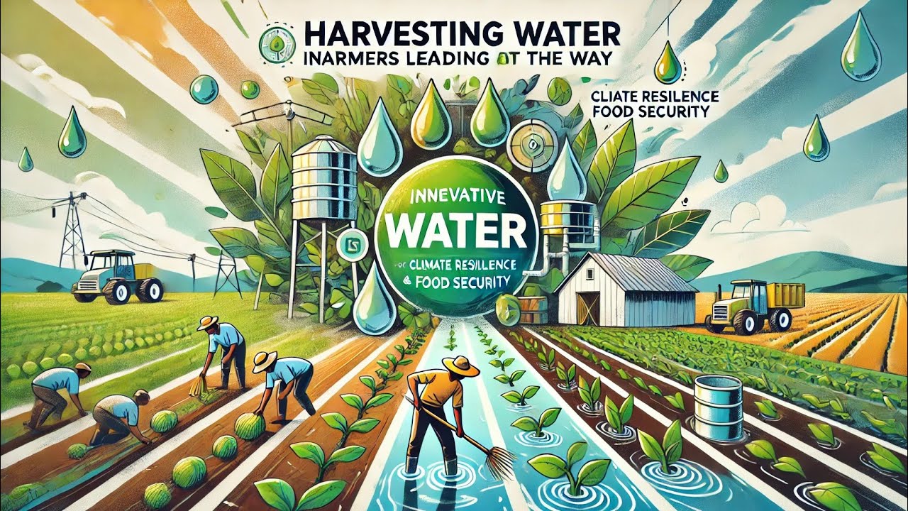 Farmers Unite: Innovative Water Harvesting for Climate Resilience and Food Security