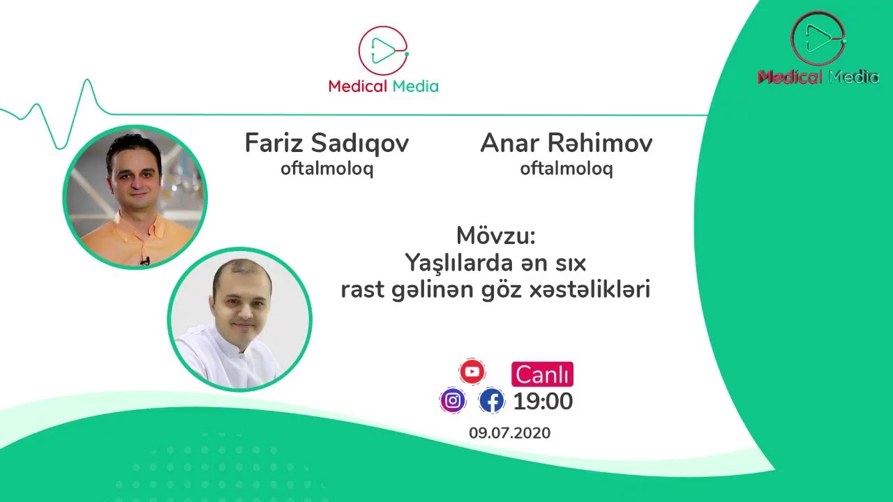 Oftalmoloqlar Fariz Sadıqov və Anar Rəhimov
