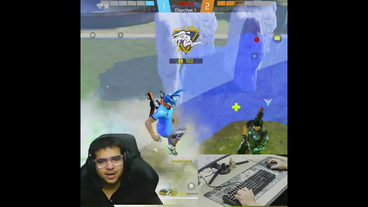 HANDCAM 🙏 1VS6 PC PLAYER TUFAN FF