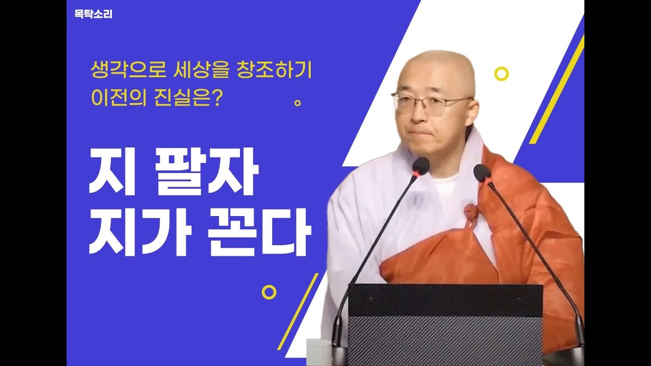[황벽47] 지 팔자 지가 꼰다, 현실을 해석하여 창조한다, 판단분별 이전의 진실은?