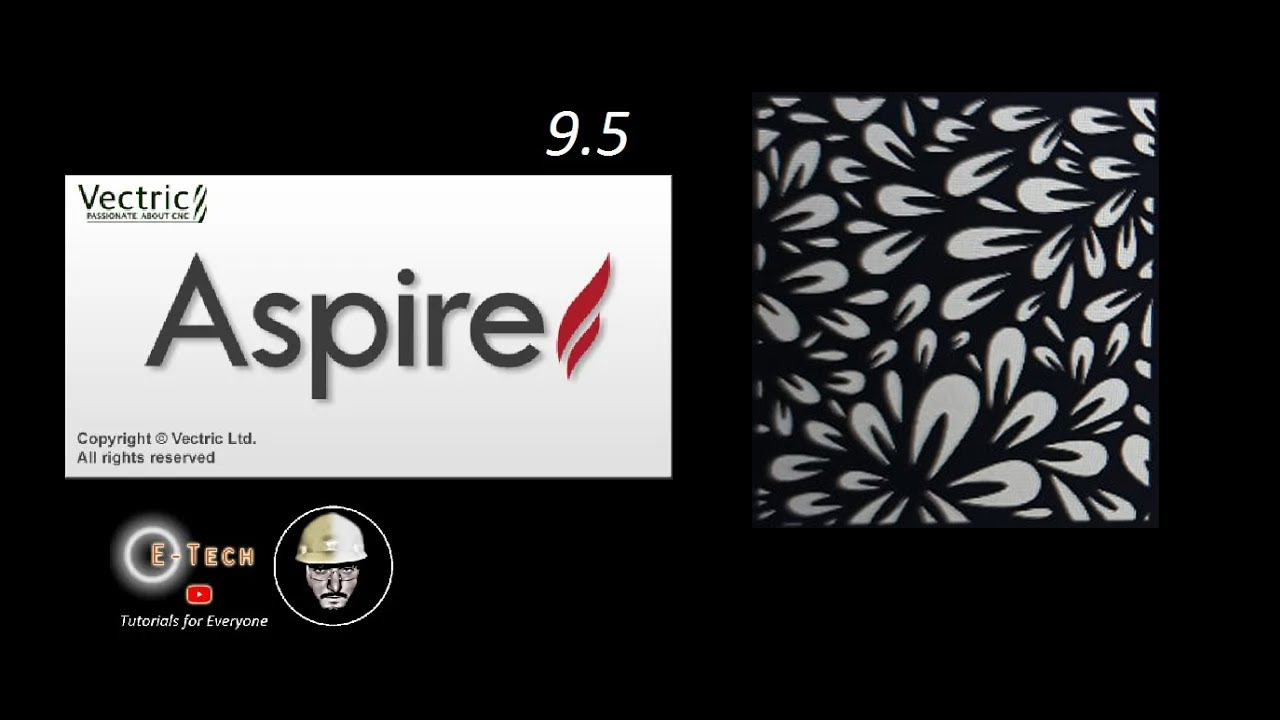 Aspire 9.5 - TRACING IMAGE Vectors Manually | CNC Wood carving software
