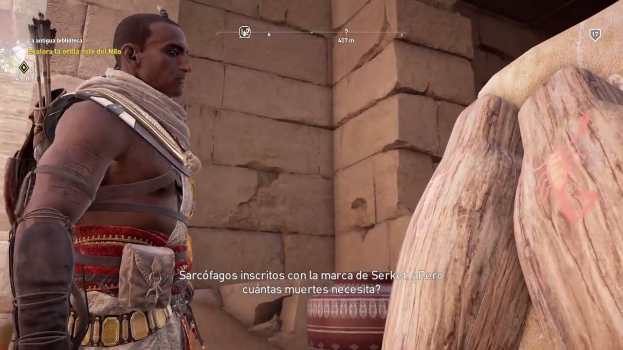 NOS VIGILAN + ABUSO DE PODER - ASSASSINS CREED ORIGINS