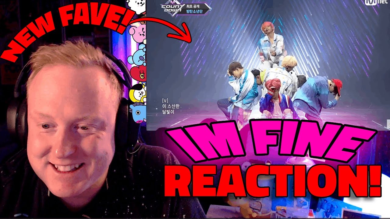 BTS FANBOY REACTS TO - 'I'm Fine' Lyrical Video, Dance Record, and Live Performance