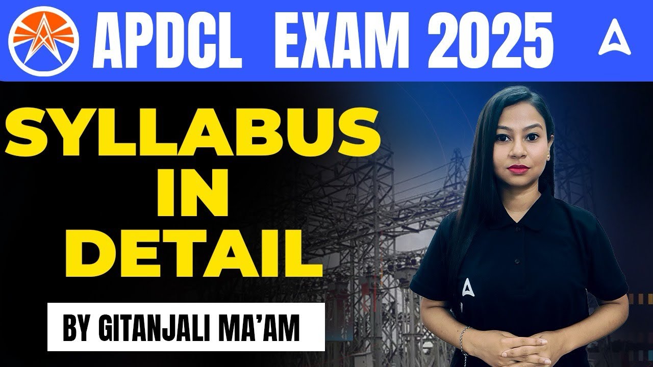 APDCL Syllabus 2025 | APDCL Detailed Syllabus 2025 | by Gitanjali Mam