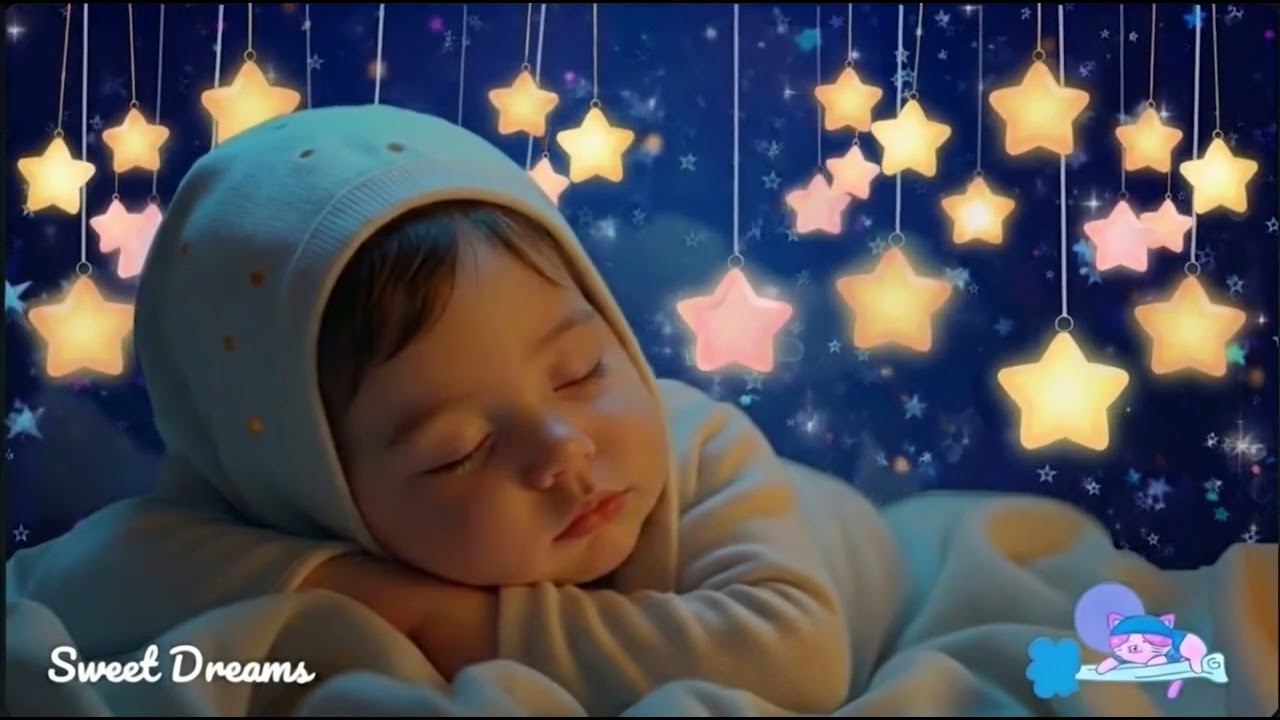 Sleep Instantly in 3 Minutes 🌙 Mozart Brahms Lullaby 💤 Soothing Baby Music to Beat Insomnia