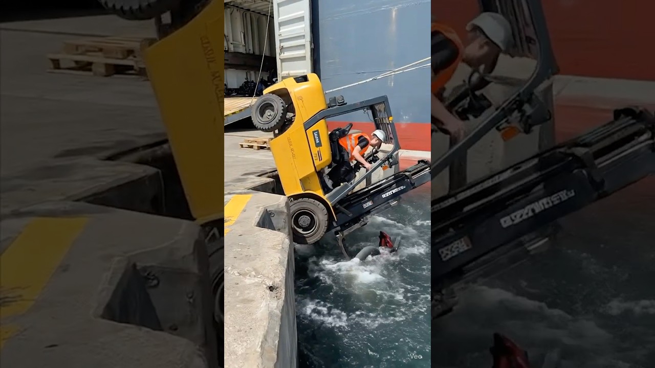 Forklift Fail: How to NOT pass your test..