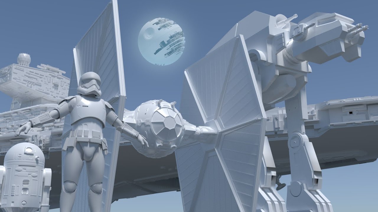 Star Wars Size Comparison 3D