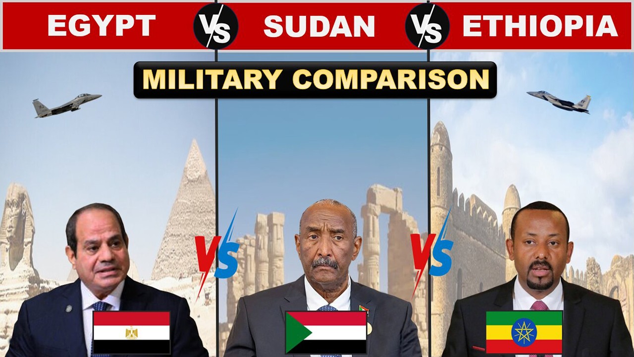 Egypt vs Sudan vs Ethiopia: Military Strength Comparison (2026)