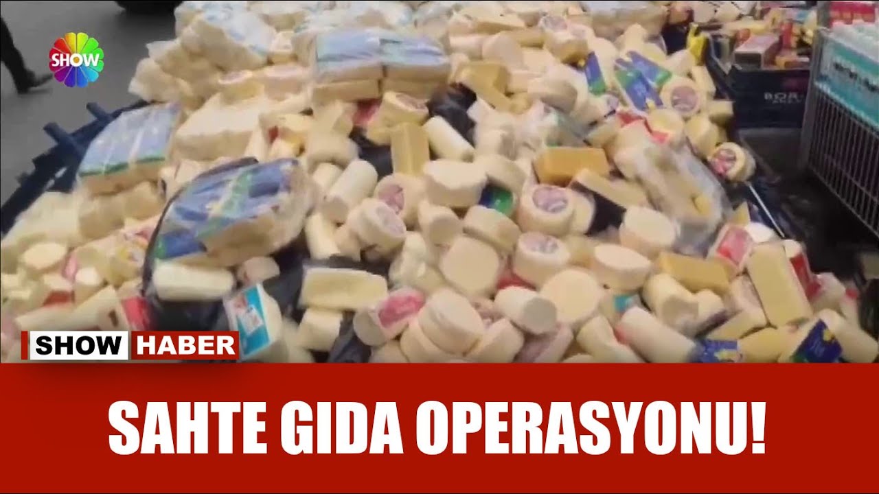 Ankara'daki markete sahte tereyağ ve kaşar baskını