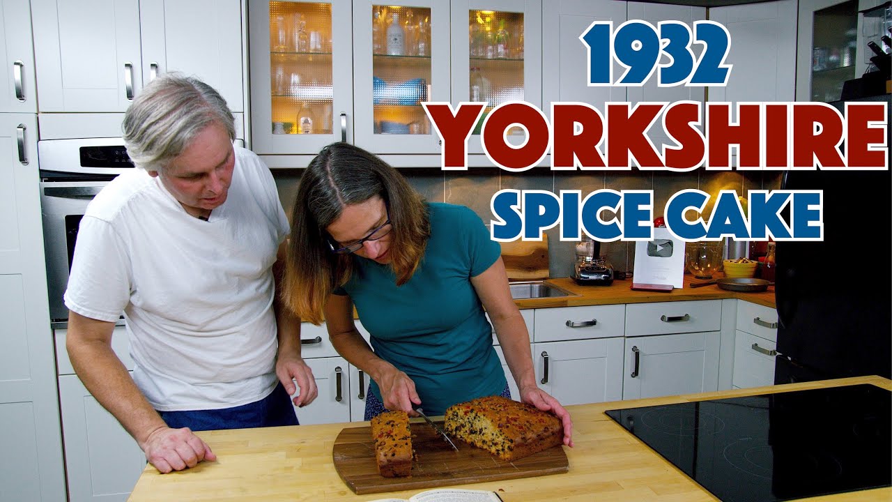 1932 Yorkshire SPICE CAKE Recipe