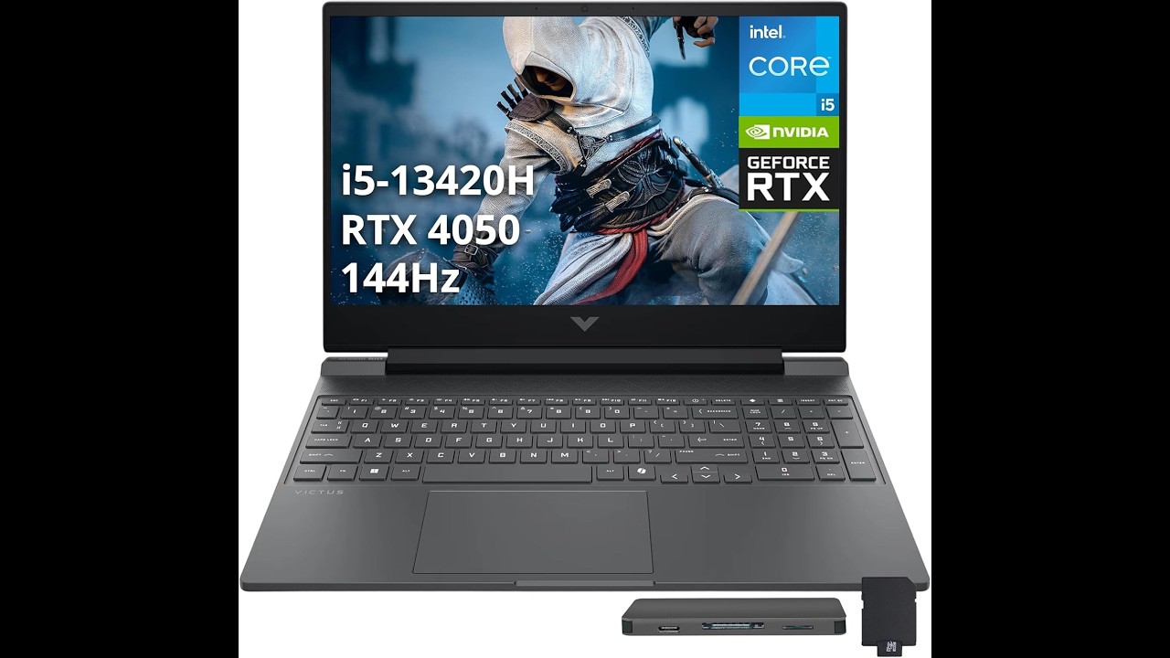 Review: HP Victus 15.6″ Gaming Laptop – Intel i5‑13420H + RTX 4050!