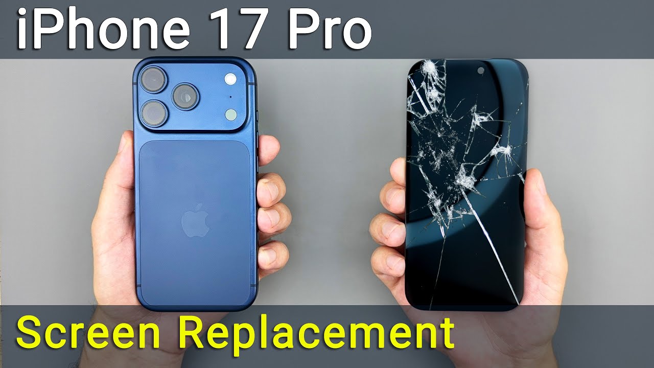 Как заменить экран iPhone 17 Pro | Пошаговое руководство