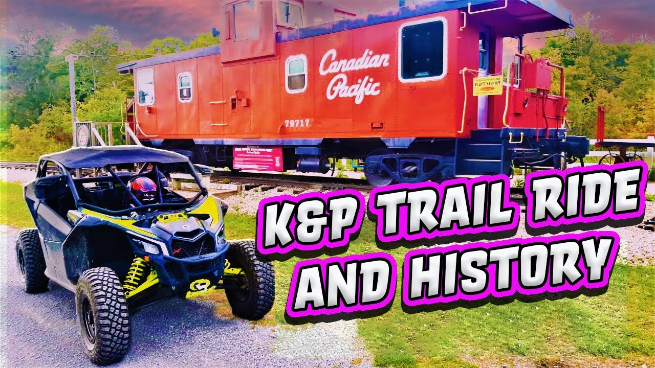 UTV RIDE-VERONA TO SHARBOT LAKE ON THE K&P TRAIL #CanAmOffroad #MaverickX3