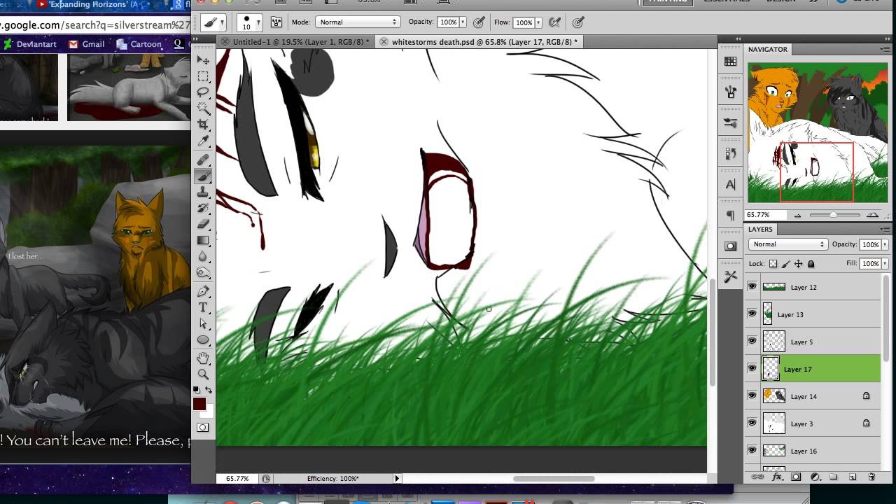 Whitestorm's Death - Speedpaint
