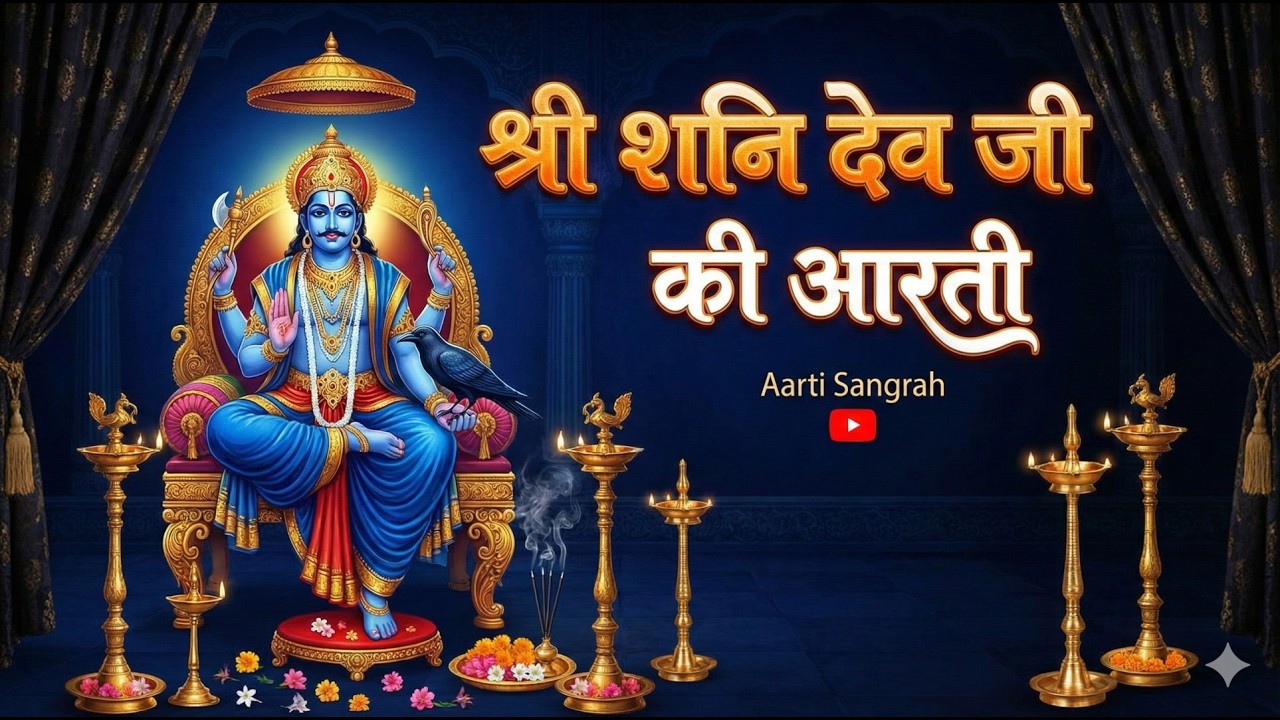 🪔 श्री शनि देव जी की आरती 🪔