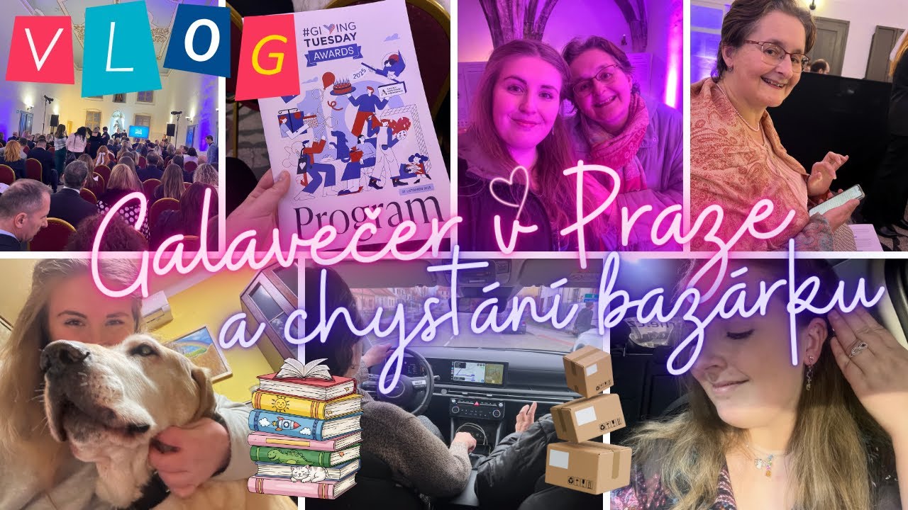 ŽIVOT SE SMEČKOU #3 🐶🐾 Thanksgiving day galavečer v Praze a chystání bazárku