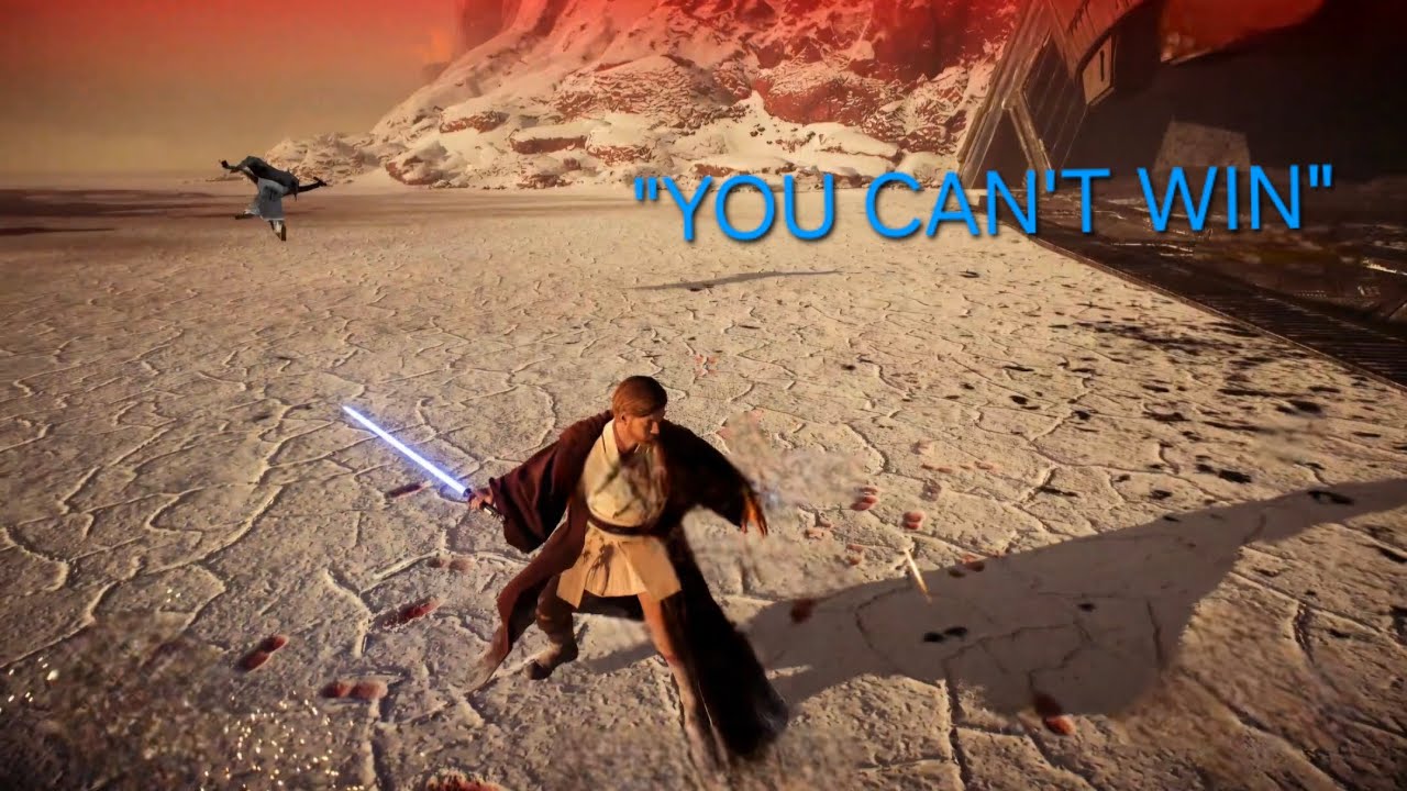 The Damage Done By Obi-Wan Was Irreparable. Battle Of Crait. #battlefront2 #starwars 
