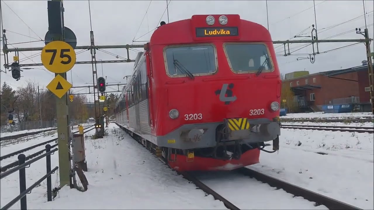 Tåg på Fagersta C