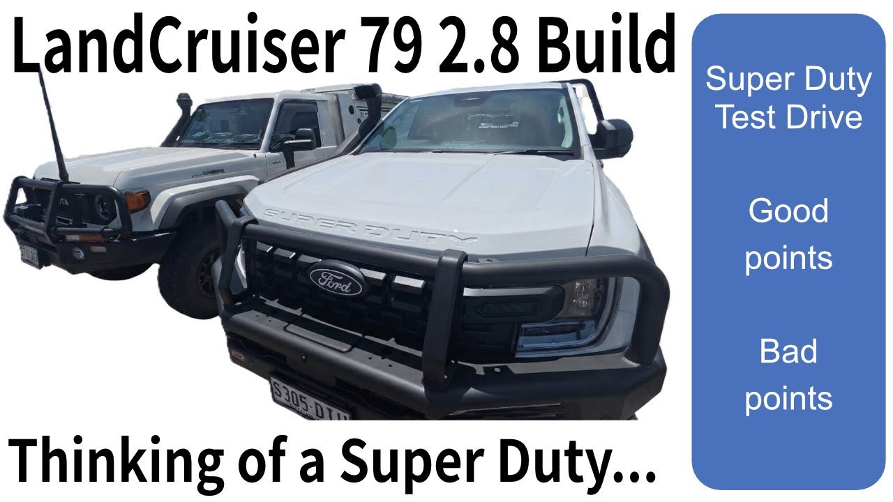 Подумываю обменять свой Landcruiser 79 на Ford Ranger Super Duty.