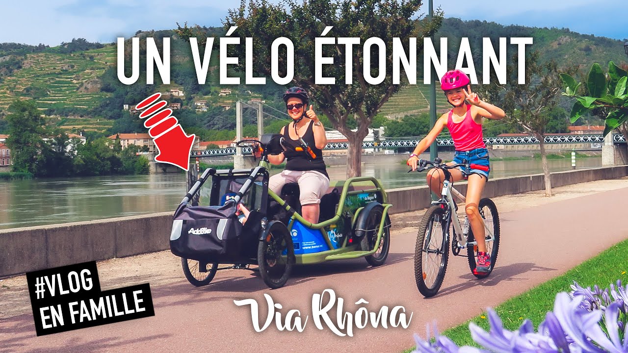 Faire du VÉLO sur la VIARHÔNA, malgré un HANDICAP • Test du handbike Benur