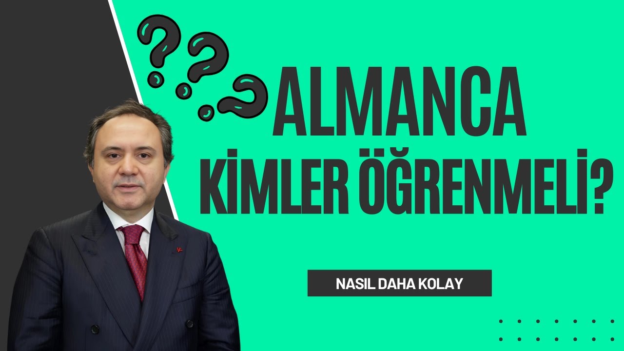 Burak Mutlay ile Eğitim ve Kariyer Sohbetleri / Almanca