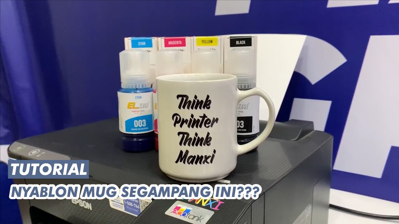 MUDAH BANGET TERNYATA, SABLON MUG SENDIRI