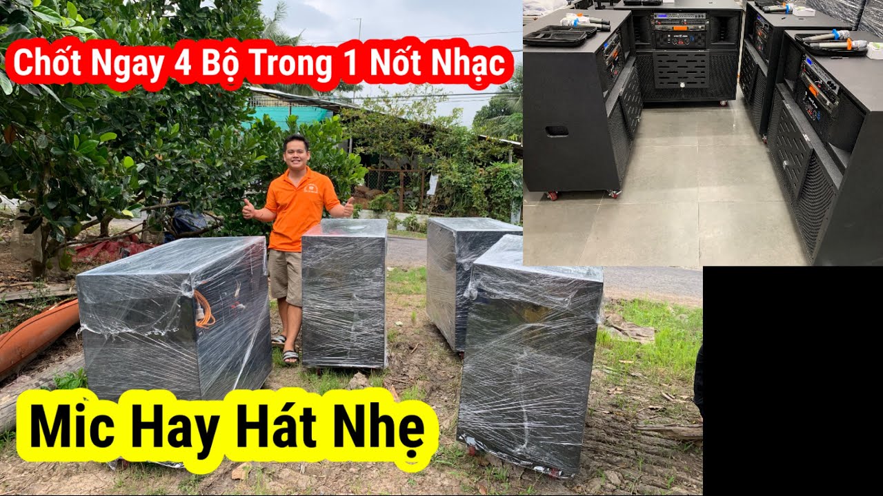 Chốt Ngay 4 Bộ Trong 1 Nốt Nhạc, Loa K&eacute;o 40 Peaudio MTLK1990 Cực Chuẩn Bao Hay  LH: 0932669768