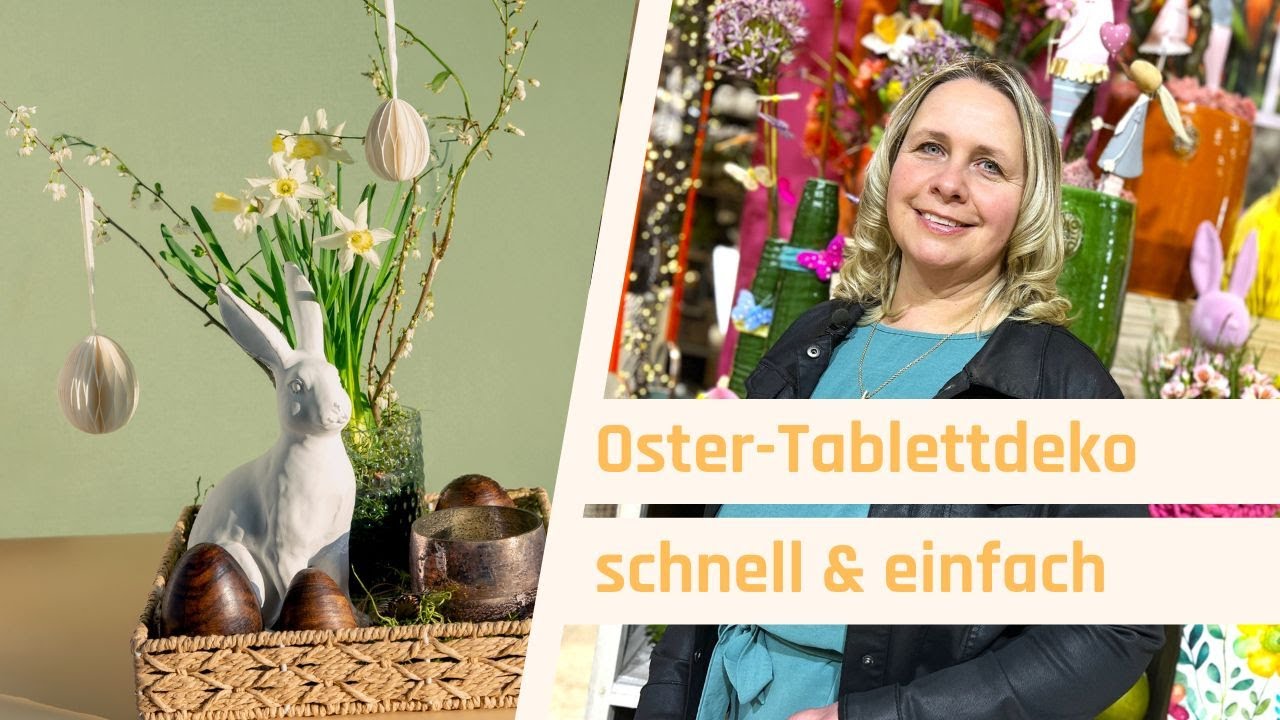 Kreative Osterdeko-Ideen: Vom Tablett bis zum Glück – Gewinnspiel inklusive!