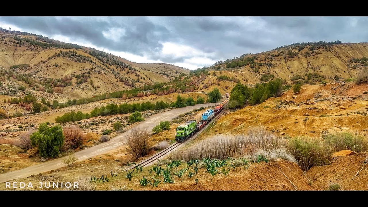 SNTF : une ligne historique - chemin de fer à voie étroite Mohamadia  - Béchar - ALGERIE