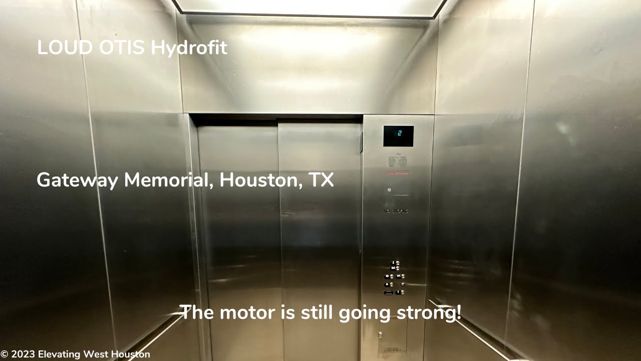 EPIC MOTOR: Basic OTIS Series 4 Hydraulic Service Elevator | Gateway Memorial City | Houston, TX