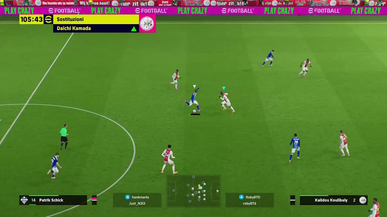 VGL EUROPA League AJAX vs COMO SEMIFINALE