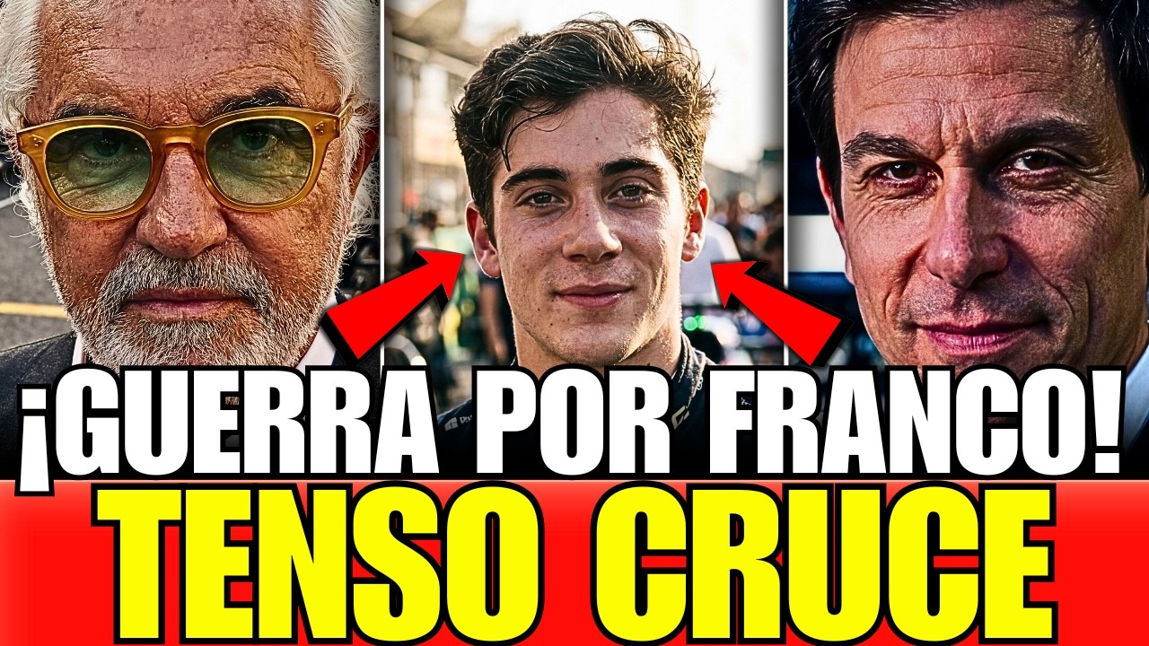 &iexcl;GUERRA entre MERCEDES y ALPINE! Toto WOLFF Quiere a Franco COLAPINTO, Briatore Quiere MANTENERLO!