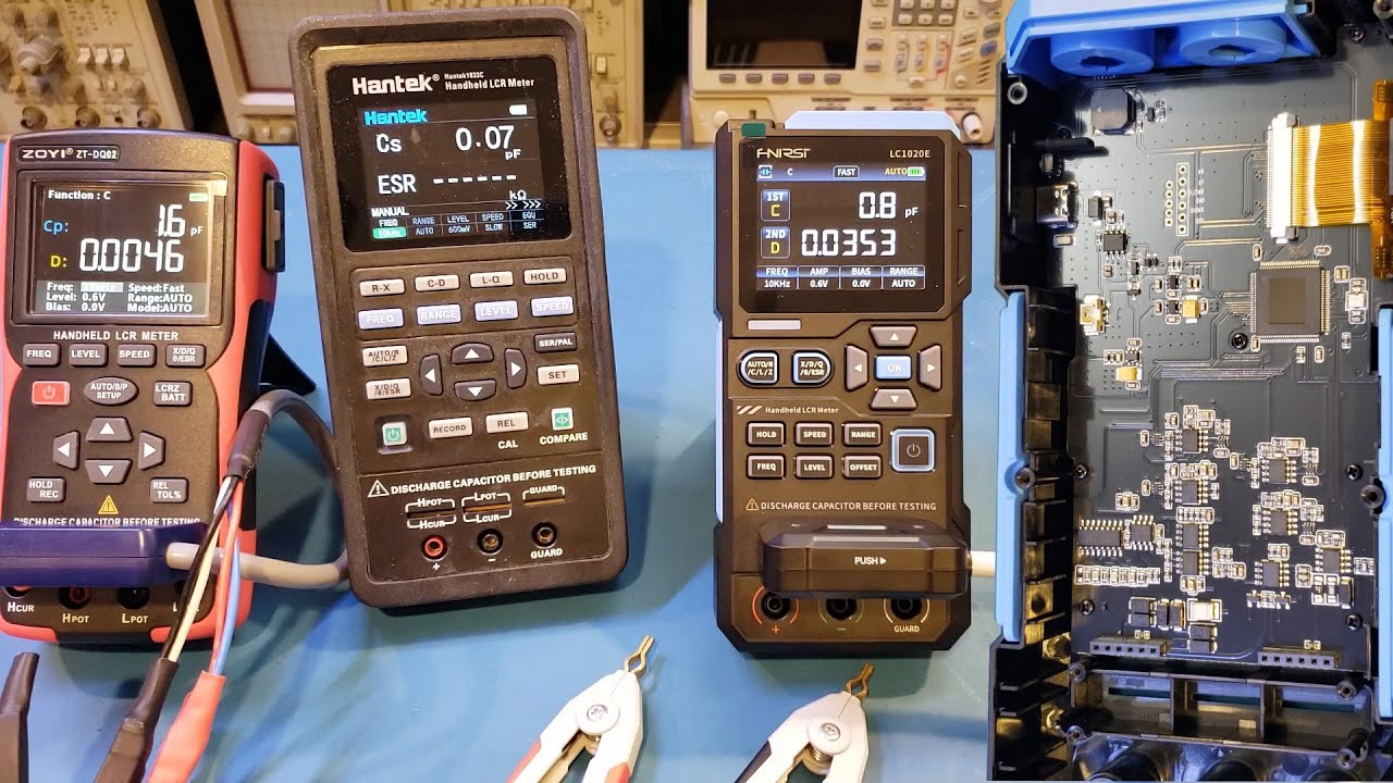 Обзор/разборка измерителя LCR FNIRSI LC1020E. Как он сравнивается с другими измерителями LCR?