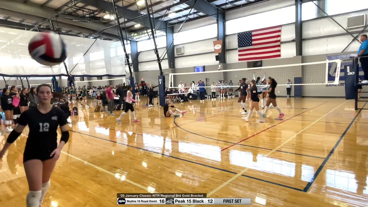 2026 January Classic NTR Bid Event Gold Bracket- Peak 15 Black vs. Skyline 15 Royal David