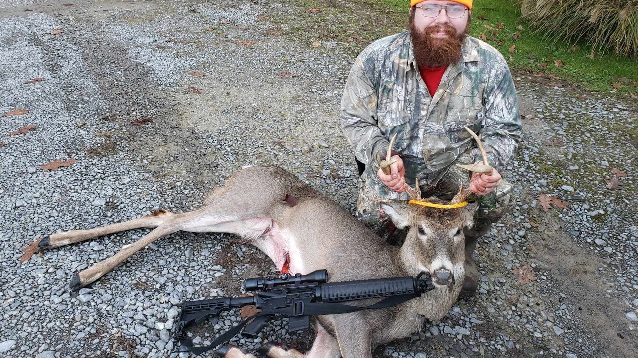 AR15 Dissipator Buck Hunt