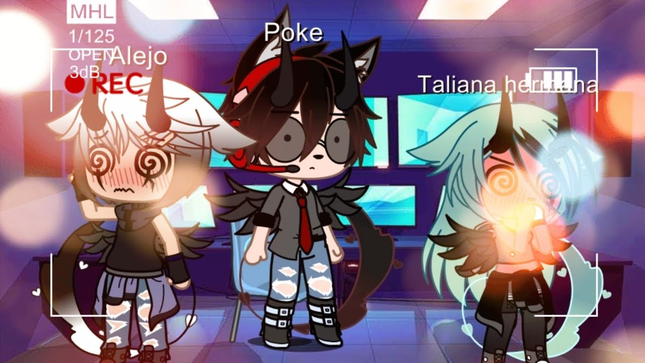 ❌Cuando tu amigo juega online❌//meme//gacha wolf diamond {original ale u3u}