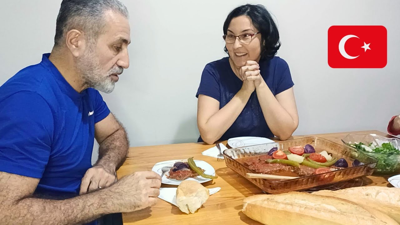 Mój mąż Turek przygotowuje KEBAB! Mąż gotuje ja próbuję! TURCJA