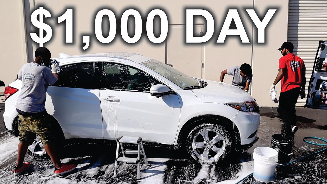 Детейлинг за 1000 долларов за один день — Hunters Mobile Detailing
