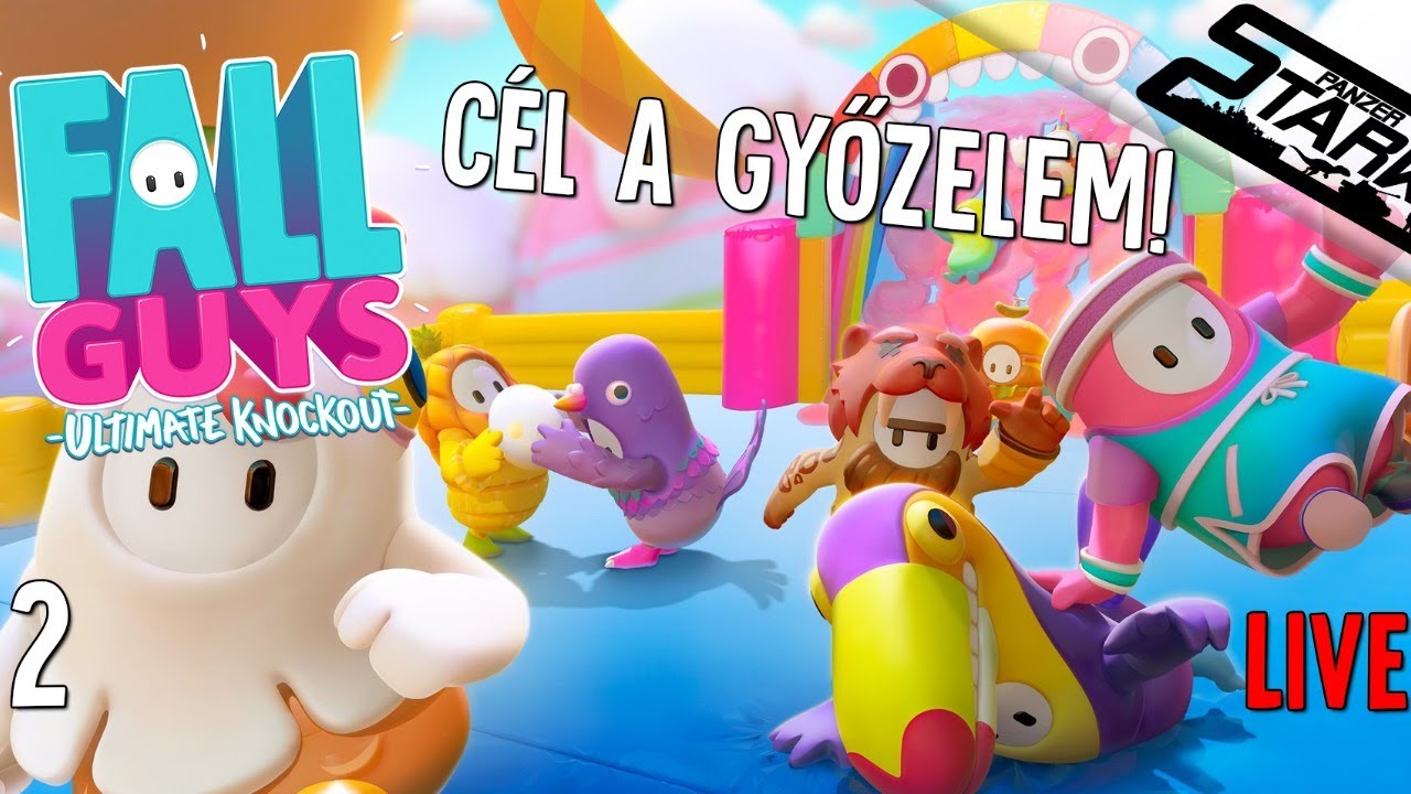Fall Guys - 2.Rész (Cél a győzelem) - Stark LIVE