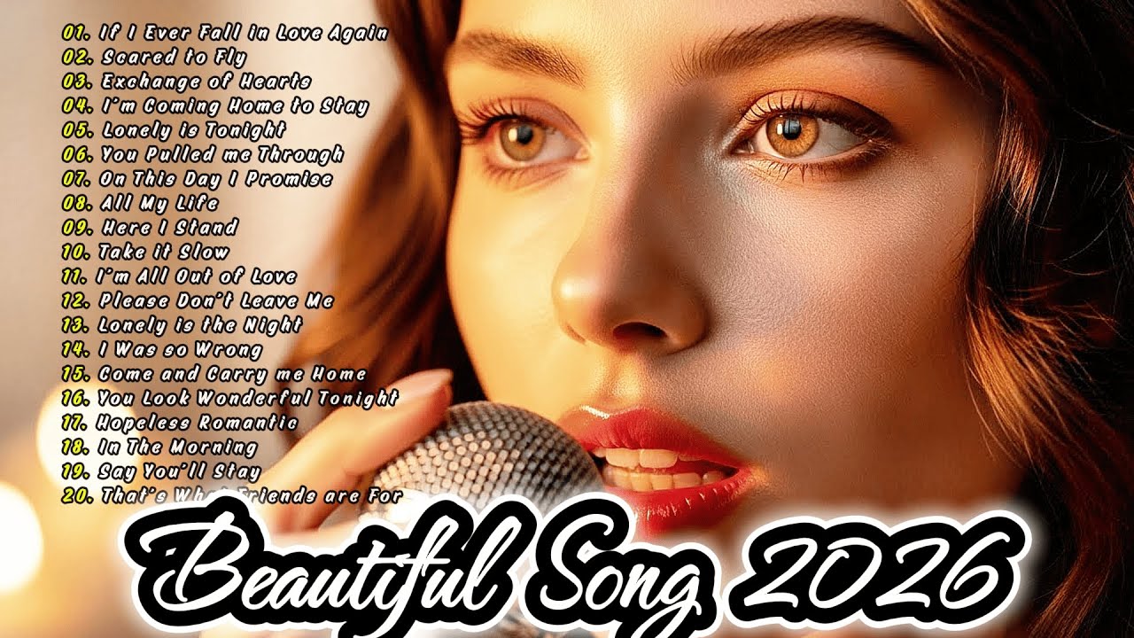 Beautiful Love Songs 2026 💖 | Easy-Listening Romantic Ballads & Emotional Playlist