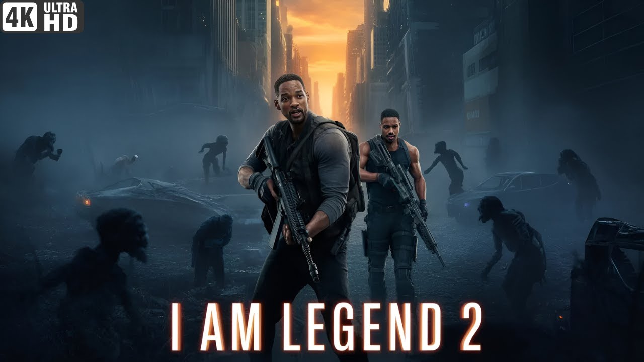 I Am Legend 2 (2025) movie | Will Smith, Michael B Jordan | Fact And Review Fanmade