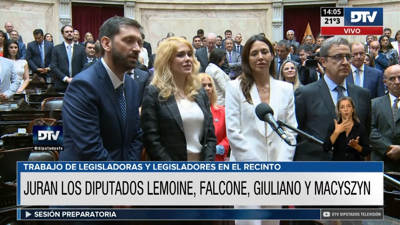 Juras: Lemoine, Falcone, Juliano, Macyszyn - Sesión Preparatoria 07-12-2023