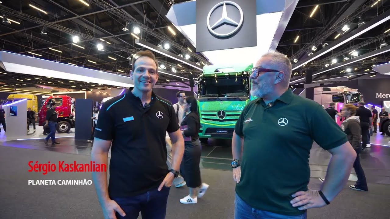 Mercedes-Benz na Fenatran 2024: Uma nova era no transporte começa aqui