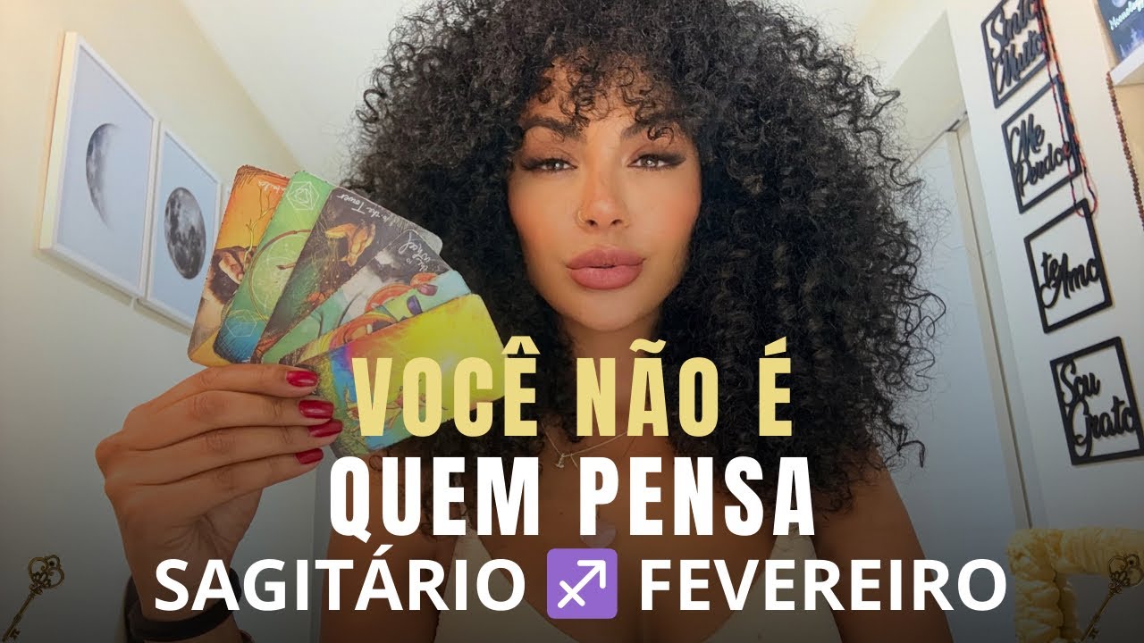 SAGITÁRIO ♐️ Você vai perceber algo sobre você que vai doer - Fevereiro 🙏🏾🤍