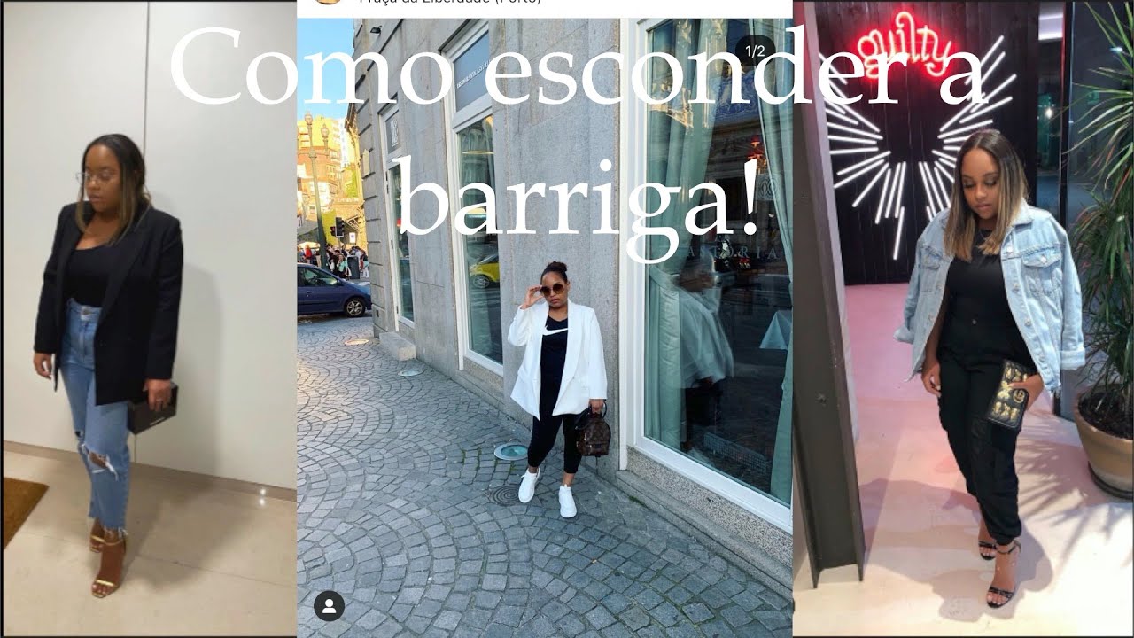 COMO ESCONDER A BARRIGA NAS ROUPAS
