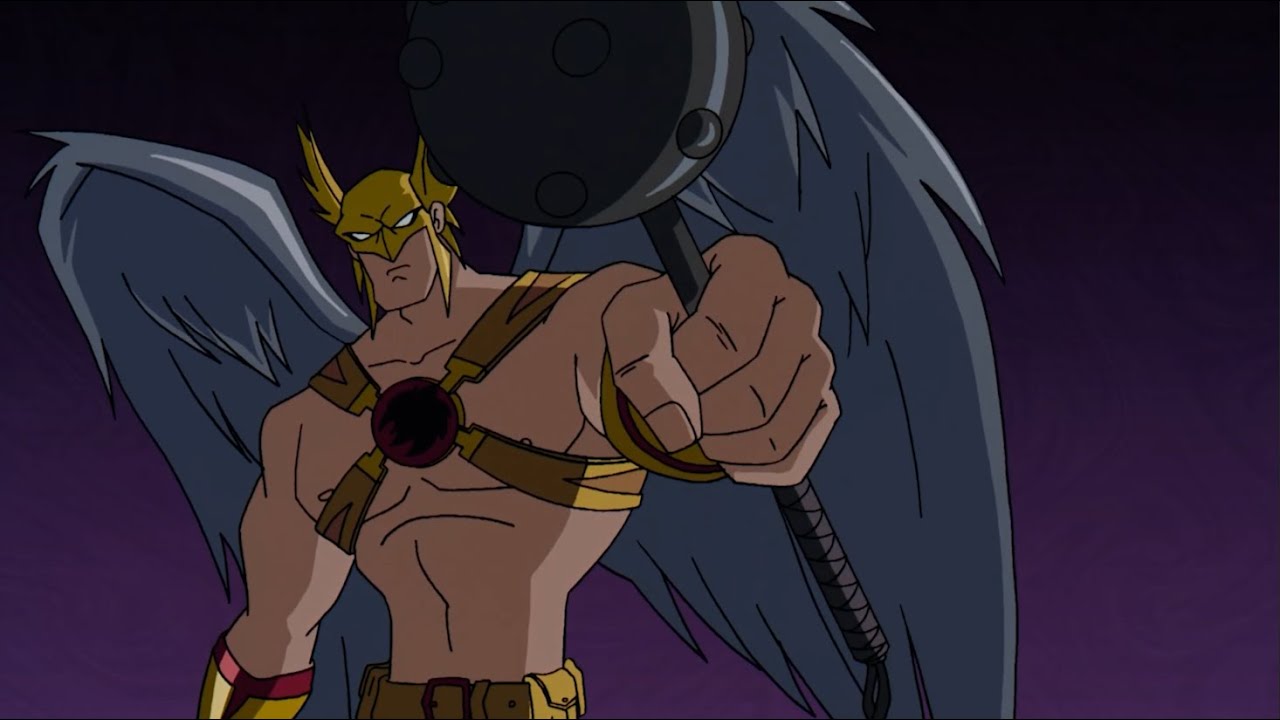 Hawkman Powers and Fight Scenes - The Batman (2004)