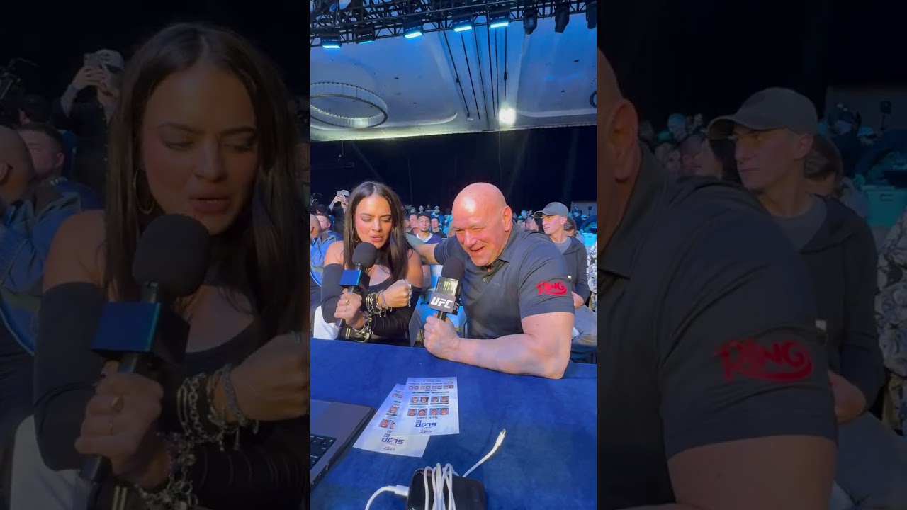 Dana White is sick and tired of Nina Drama lmao. He didn&rsquo;t like this part of the song! #UFC #mma